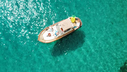 Excursión en barco privado de bienestar de lujo por las islas Elaphiti